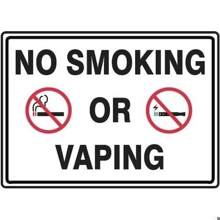 Accuform NO SMOKING SIGN NO SMOKING OR MSMK560VA MSMK560VA